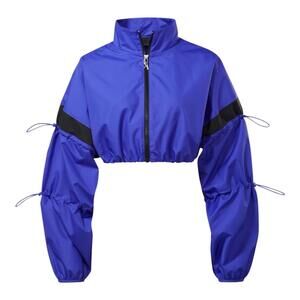 Cardi B x Reebok Woven Crop‎ Track Jacket Size Small New